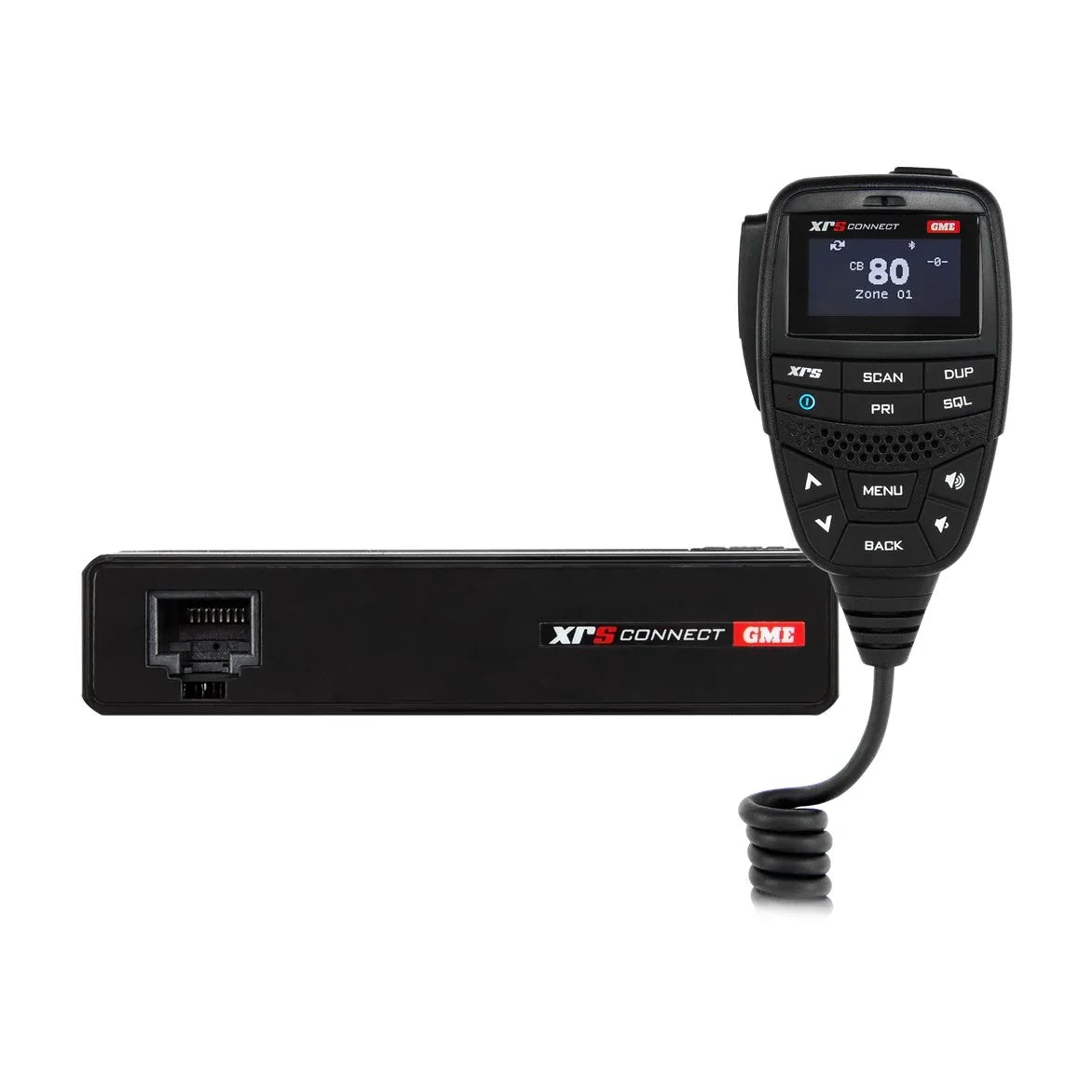 Collection of GME XRS-330 radio with mic view NZ in a gallery layout